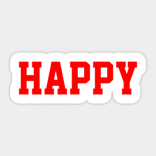 happy Sticker